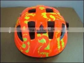 PVC SHELL KIDS BICYCLE AND SKATE HELMETS CE EN1078 photo-2
