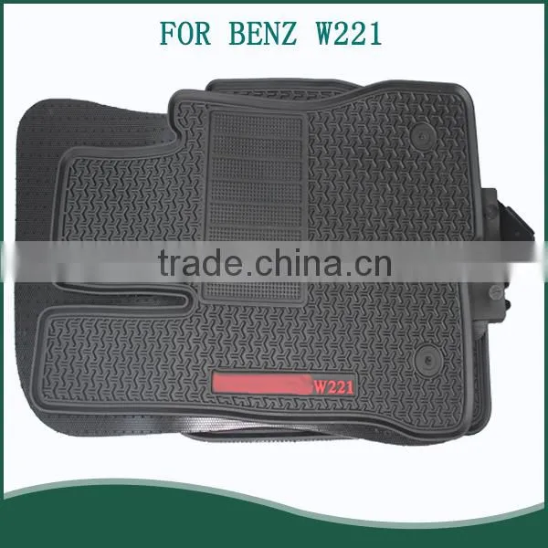 Custom Fit Full Set PVC Car Floor Mats For W221 photo-5