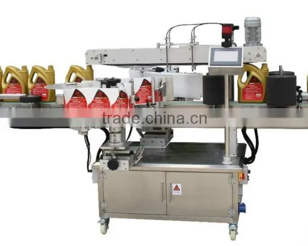 Automatic Labeling Machine for Flat Bottle