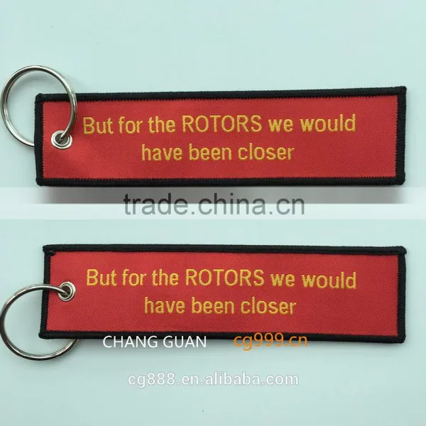 The Washable Woven Label Key Ring photo-3