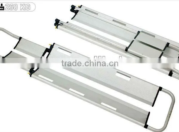Medical Emergency Aluminum Alloy Scoop Stretcher, Large Capacity