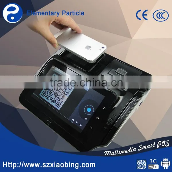 M680 Android Tablet Pos Machine for Supermarket With Barcode Scanner Thermal Printer IC Card MSR Reader Fingerprint Sensor photo-3