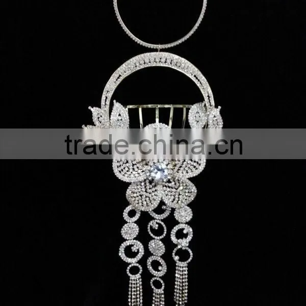 Rhinestone Flower Bride Jewelry Accessories