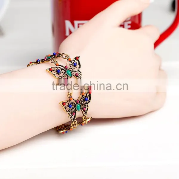 Beautiful Butterfly Charm Bracelet Wholesale From Yiwu Market photo-2