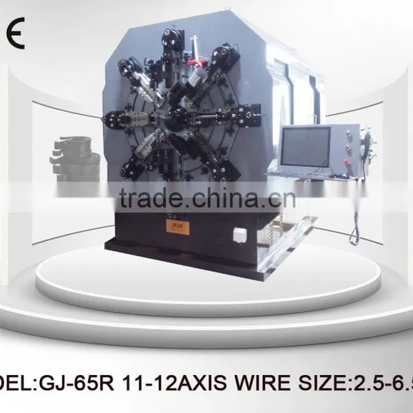 GJ-60R 12 Axis Camless Wire Rotating Spring Machine