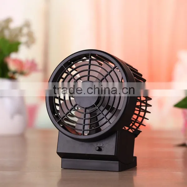 5 Inch Dual Motor Double Blade Mini Fan USB Strong Wind Handheld Mini Fan For Summer photo-5