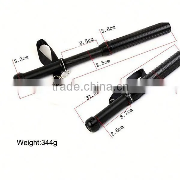 1180 Multi-function Self-defense Rechargeable Baseball Shape 1 *18650 Lithium Battery Led Flashlight photo-5