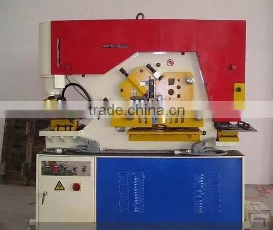 Q35Y-16 Hydraulic Iron Worker,plate Sheet Punching and Shearing Machine photo-3