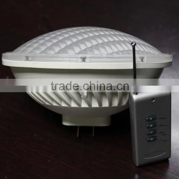 Plastic Par56 Swimming Pools Light Underwater Led Gx16d Par56 120V 12V