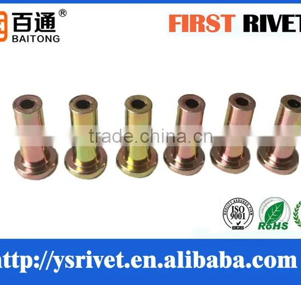 8x21 Zinc Color Semi Tubular Steel Rivet photo-3