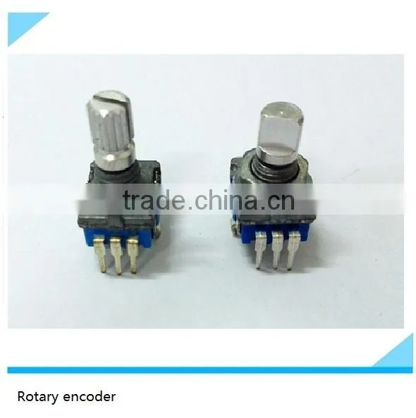 2015 HongYu Rotary Encoder With 20 Detents With Flat Shaft Electric Rotary Encoder photo-5