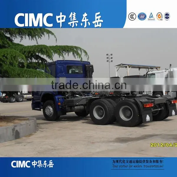 Manual Transmission Type and New Condition HOWO A7 420hp Tractor Head Truck photo-2