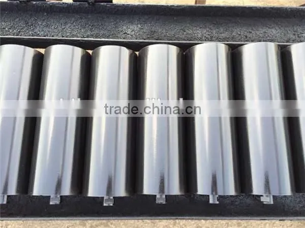 Steel Pipe Conveyor Idler Roller With Long Lifetime
