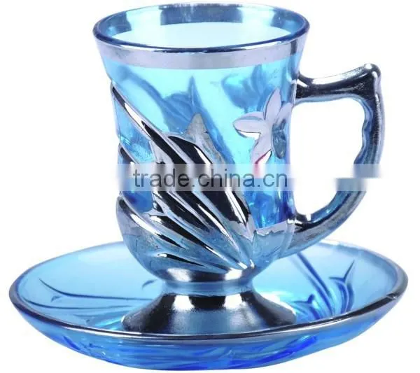 Silver Plating Small Cups and Saucers photo-2