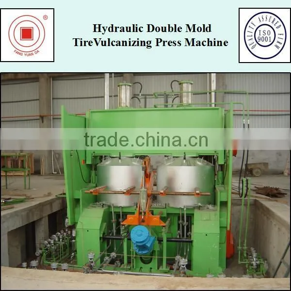 Hydraulic Double Mold Tire Vulcanizing Press Machine photo-3