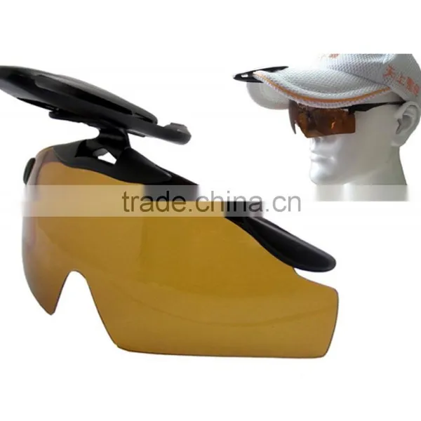Polarized Clip on Cap Hat Sunglasses photo-2