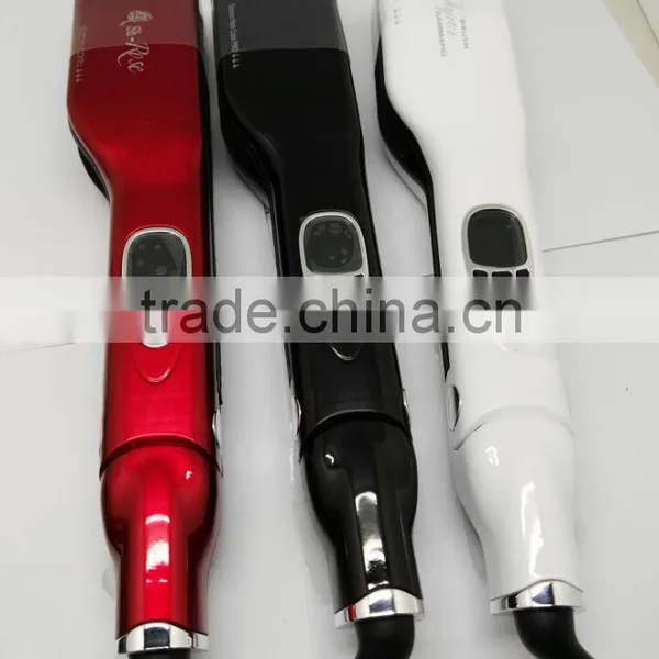 LUV Hot Sales Hair Straightening Brush With Steam, Ceramic 3D Bristles and Ion Treatment