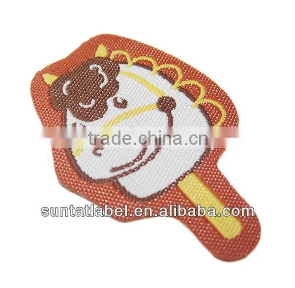 Polyester Garment Laser Cut Woven Badge photo-3