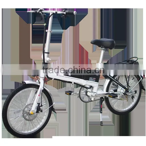 20 Inch Folding Electric Bike With Hidden Lithium Battery