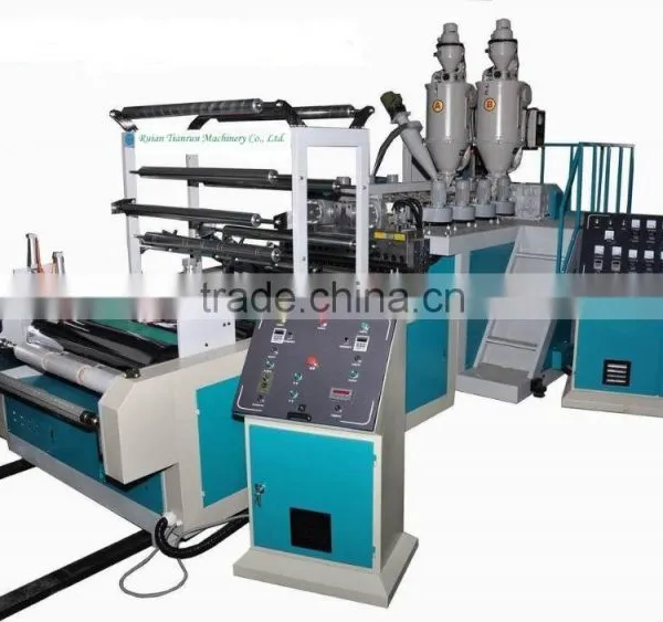 High Speed Co-extrusion Stretch Cling Film Machine photo-4