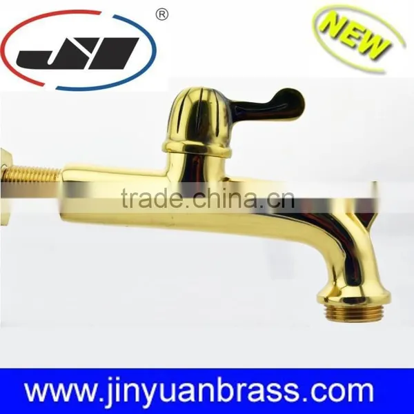 Antique Brass Tap Garden Water Tap Type Faucet Copper Brass Bibcock photo-2