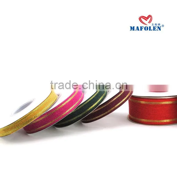 Promotional Wired Burlap Ribbon photo-3