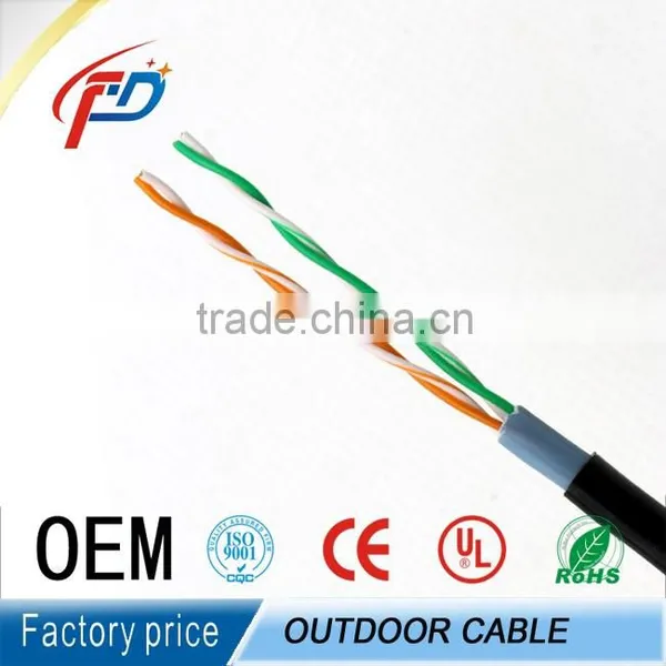4 Wire Indoor/Outdoor Telephone Cable Copper Conductor 100m/roll photo-2