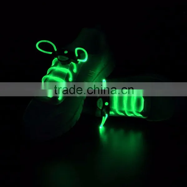 Shoelaces Type Custom Led Flashing Shoes Laces