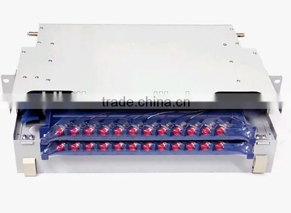 High Quality 19"Rack Mount ODF,24 Core Fiber Optic Patch Panel ODF photo-5