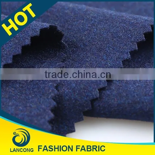 Shaoxing Textile Manufacturer Latest Design Elegant Merino Wool Woven Fabric photo-3