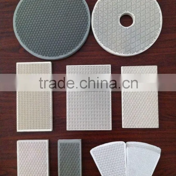 150x30mm Round Cordierite Honeycomb Infrared Gas Ceramics Plates, Porous Ceramic Red Plate for Cooking photo-2