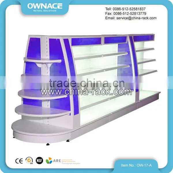 Cosmetics Gondola Glasses Makeup Display Stand photo-2