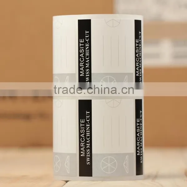 Direct Thermal Paper Adhesive Stickers Die Cut Packaging Label Rolls photo-5
