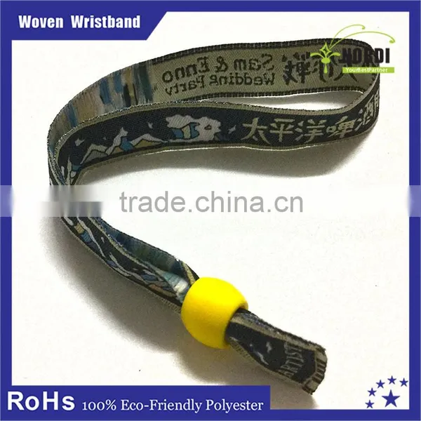 Cheap Customized 100% Polyester Wristband for Theme Festival Event &rfid Wristband photo-4