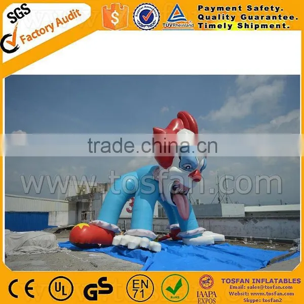 Custom Inflatable Archway Inflatable Clown Gate for Halloween F5032 photo-5