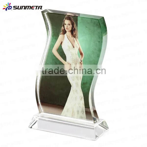 Sunmeta Factory Directly Beautiful Promotional Products Sublimation Coated Crystal(BXP05) photo-3