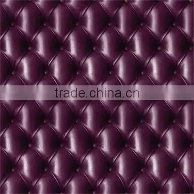 2015 New Design Modern Leather Effect Soft PVC 3D Wallpaper photo-5