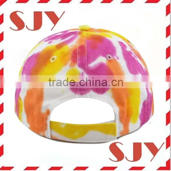 Vintage Floral Pattern Distressed Sport Outdoor Hat Printed Baseball Cap photo-6