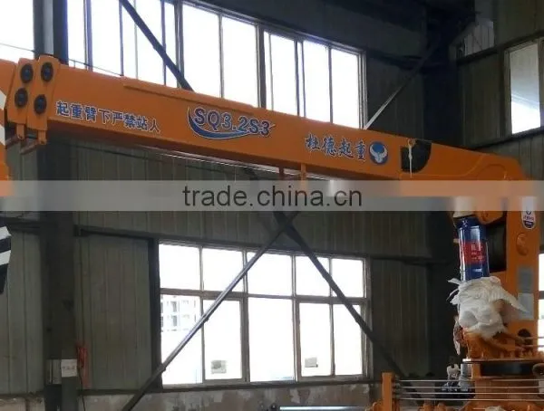 3.2ton Timber Crane on Truck, Model No.: SQ3.2S3, Hydraulic Crane With Telescopic Arms photo-3