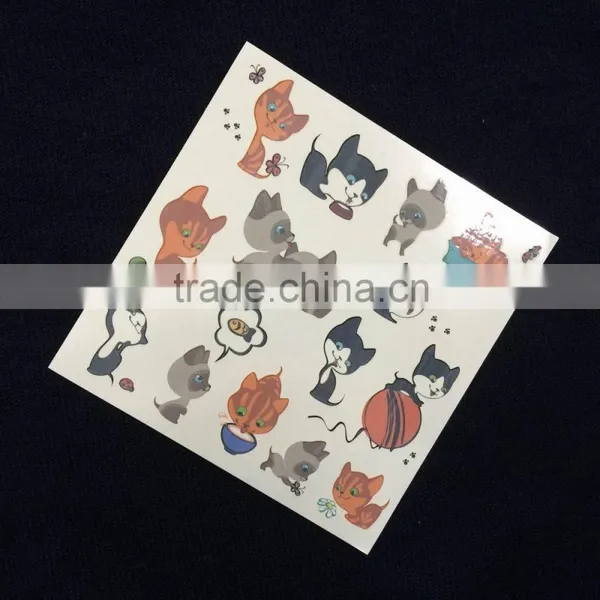 Temporary Cartoon Transfer Tattoo Sticker