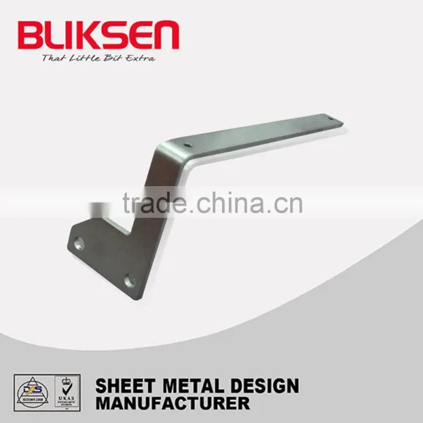 Customize Sheet Metal Stainless Mounting Pipes Bracket Square photo-6
