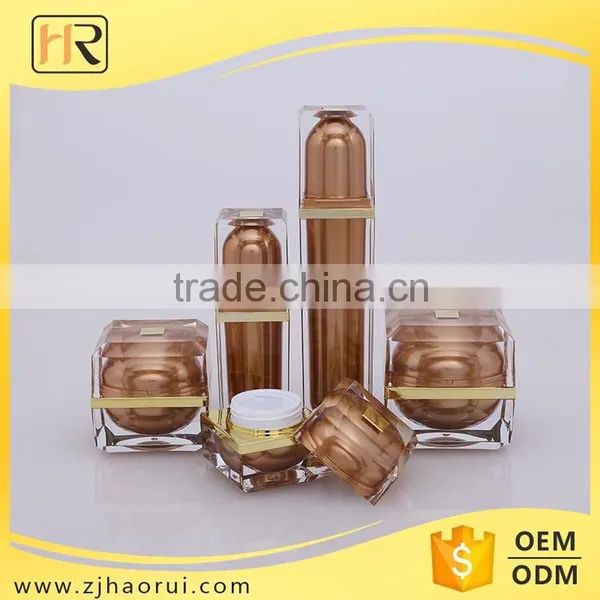 Hot Selling Cosmetic Jars Wholesale Acrylic Material Fancy Body Cream Packaging