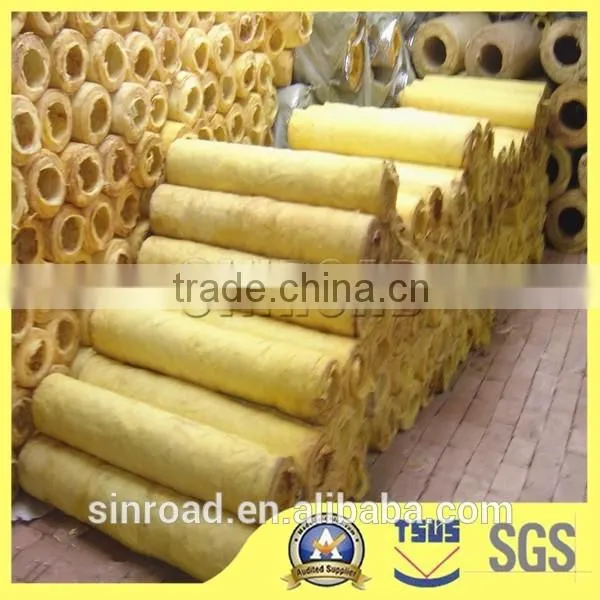 Torch Membrane Sound Absorption Rock Wool Pipe / Tube Price