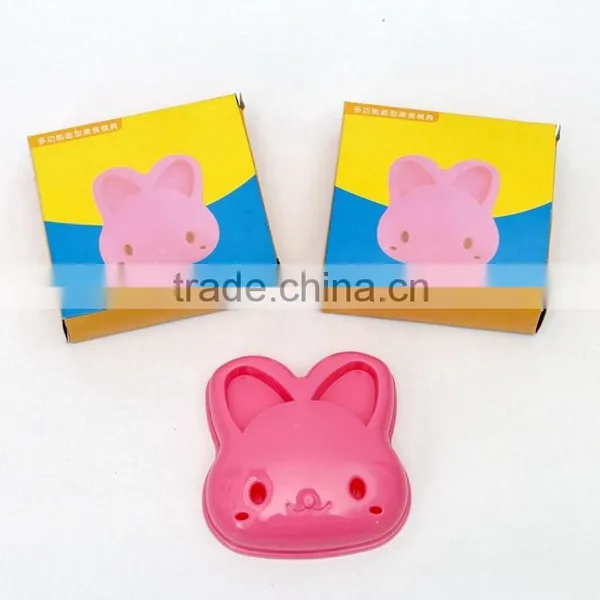Plastic Rabbit Sandwich Crust Cutter DIY Bread Mold photo-4
