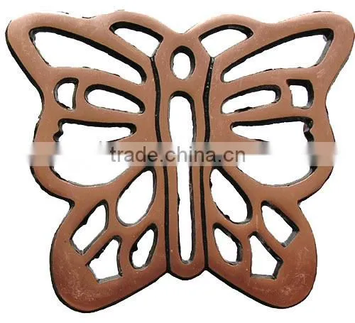 Butterfly Shaped Cast Iron Trivet