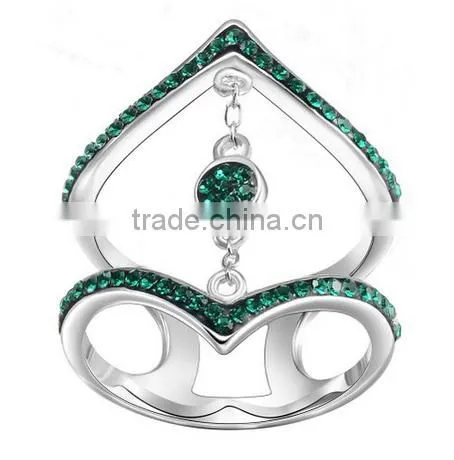 HY Womens Fashion Jewelry Stunning and Bling Ring Cubic Zirconia Rings photo-4
