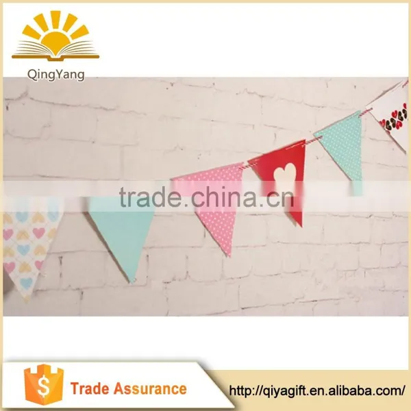 Best Selling Various Colors of Party String Triangle Banner Party Supplies photo-2