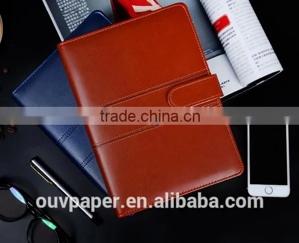 2017 Custom Ring Binder Leather Planner Printing photo-5