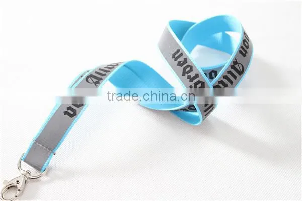 Polyester Reflective Lace Printed Lanyard