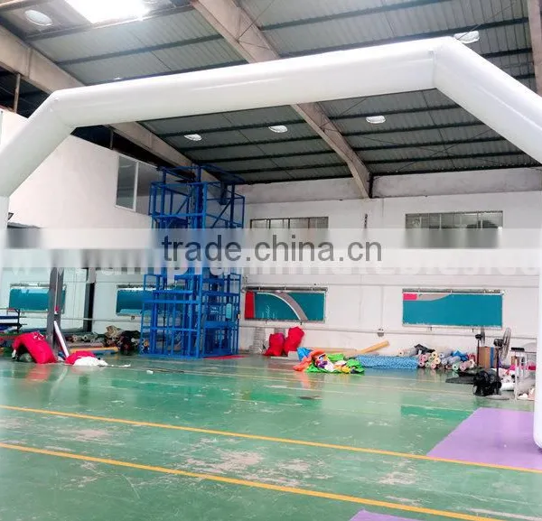 Sealed Inflatable Arch White PVC Air Balloon Archway for Advertising Vents photo-4